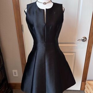Kate Spade Charleen Dress size 4 NWOT Black Fit & Flare knee length